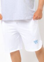 Quake Shorts (White) - Front