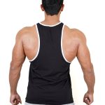 Q Tank Top (Black) Back